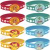 Unique Pokemon Party Bracelets | 8 Count | Fun Birthday Party Favors and Decorations | Officially Licensed | includes Checklist view 1