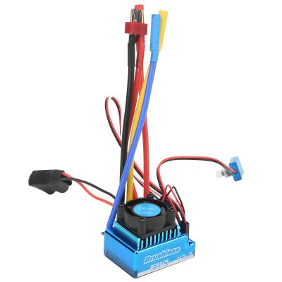 80A Brushless ESC for 110/112/ RC Car Boat, Electric Speed Controller, Performance Sensorless Brushless Motor ESC with T Plug, Lightweight