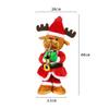 SIQITECHNO Twisting Singing Christmas Reindeer Electric Musical Dancing Repeat What You Say Animated Plush Deer Figures with Songs Lights Funny Talking Glowing Xmas Gift Decor view 2