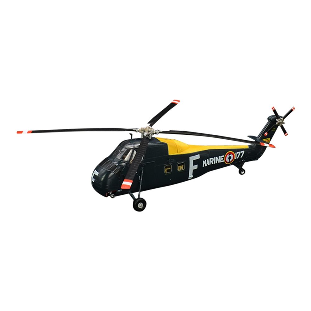 ZFQSEXTWT 1 72 Scale Model Fit for Navy H-34 Helicopter Plastic Simulation Aircraft Static Finished Collection Hobby Playgame Kit