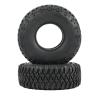 RC Tires Tyres Wheels Compatible with Axial Jr 90069 D90 TF2 for Tamiya CC01 LC70 for MST 4PCS 95MM 1.55Inch Rubber Wheel Tires Tyre for RC Crawler Car view 2