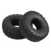 RC Tires Tyres Wheels Compatible with Axial Jr 90069 D90 TF2 for Tamiya CC01 LC70 for MST 4PCS 95MM 1.55Inch Rubber Wheel Tires Tyre for RC Crawler Car view 3