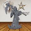 32mm Soul Reaper Miniature for DND Miniatures & Tabletop RPG Game, Unpainted Fantasy Model for TTRPG & RPG Gift-AS196 view 2