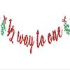 1/2 Way to One Banner, Christmas Half Way to One, My 1/2 Birthday, Winter Christmas Xmas 6 Month Birthday Party Decorations view 1