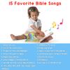 LEARNING BUGS Christian Bible Songs  15 Songs of Faith for Little Ones, Musical Books for Toddlers, 28-Button Music Book, Musical Toys for Toddlers 1-3 view 2