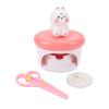 Keenso DIY Badge Maker Kit, Plastic Craft Machine for Kids, Create Custom Badges, Fun Activity for Parties and Gifts view 1