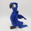 11.8 Inch Rio Blu&Jewel Plush, Soft Cartoon Blue Macaw Stuffed Parrot Throw Pillows for Home Decor for Anime Fans (Blu) view 3