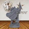 32mm Unpainted Fantasy Berserker Miniature for D&D, Raging Northman with Great Axe - Tabletop Wargaming & RPG Campaigns - Viking Warrior Figure-AS178 view 4