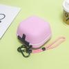Special Perfect Storage Bag for Takara Tomy Punyrunzu Pet Machine Comfortable Dustproof Shockproof PU Carrying Case with Hand Strap (Pink) view 3