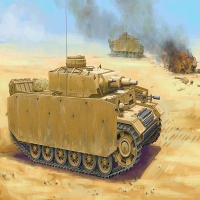00956 1/16 German Pz.Kpfw.III Ausf.N Collectible Assembly Model Kit