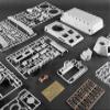 00956 1/16 German Pz.Kpfw.III Ausf.N Collectible Assembly Model Kit view 3