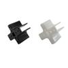 10PCS RC Airplane Plastic Motor Mount Cross Brushless Motor Mount Base for RC Airplane Plane Helicopter 22 Series Motor Mount Part (Black) view 4