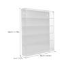 Abaodam Acrylic Display Case: Mini Toy Car Organizer for Desktop & Wall Mounted - Clear Storage Box for Model Cars and Mini Figures - Dustproof Showcase Cabinet view 2