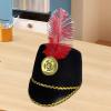 Adult Nutcracker Hat, Soldier Cosplay Hat, Marching Band Hats, Role Play Toy Soldier Hats, Cosplay Apparel For Travel Ceremonial School Holiday Halloween Stage Performance Autumn view 2