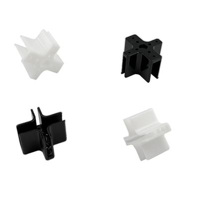 10PCS RC Airplane Plastic Motor Mount Cross Brushless Motor Mount Base for RC Airplane Plane Helicopter 22 Series Motor Mount Part (Mix Color)