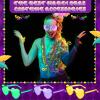 Civaner 144 Pcs Mardi Gras Bead Necklaces and 12 Pcs Heart Sunglasses Bulk Metallic Bead Necklaces Purple Gold Green Mardi Gras Costume Accessories for Carnival Parade Party Favors view 4