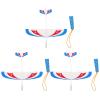 BESPORTBLE 3pcs Kids Plane Glider Toy Kit - DIY Rubber Band Airplane Construction Aircraft Model Assembly Toys Flying Glider Planes for School Projects Childrens Outdoor Games view 1