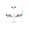 BESPORTBLE 3pcs Kids Plane Glider Toy Kit - DIY Rubber Band Airplane Construction Aircraft Model Assembly Toys Flying Glider Planes for School Projects Childrens Outdoor Games view 2