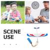 BESPORTBLE 3pcs Kids Plane Glider Toy Kit - DIY Rubber Band Airplane Construction Aircraft Model Assembly Toys Flying Glider Planes for School Projects Childrens Outdoor Games view 3
