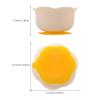LIOOBO Baby Silicone Suction Bowl: Non-Slip Feeding Food Bowl for Infants and Toddlers - Kids Tableware Complementary Food Serving view 2