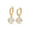 9K/14K/18K White/Yellow/Rose Gold or Platinum Lab-Growing Diamond Drop Earrings, 0.5ct/1ct*2 VVS1-VVS2 D-E Color, Women's Fine Jewelry Gift (18K Yellow Gold, 1ct*2 Gem Weight) view 1