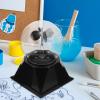 LIOOBO Solar Power Crookes: Solar Energy Spinning Vanes Windmill - Rotating Desk Toy for Teaching Tool Science Model view 4
