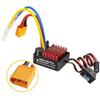 9IMOD WP 1060 2-3s 60A Brushed ESC [XT60 Plug] Waterproof Brushed Electronic Speed Controller with Switch Mode BEC, RC ESC for 1/10 Scale RC Crawler Car Trucks view 1