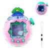 Case for Tamagotchi Paradise  PC Protective Hard Shell with Cute Cartoon Cover & Detachable Lanyard,Durable Protective Housing for Tamagotchi Paradise Virtual Pet Machine[Green Hat] view 1