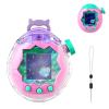 Case for Tamagotchi Paradise  PC Protective Hard Shell with Cute Cartoon Cover & Detachable Lanyard,Durable Protective Housing for Tamagotchi Paradise Virtual Pet Machine[Purple Head] view 1