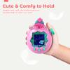 Case for Tamagotchi Paradise  PC Protective Hard Shell with Cute Cartoon Cover,Durable Protective Housing for Tamagotchi Paradise Virtual Pet Machine[Pink Flower] view 4