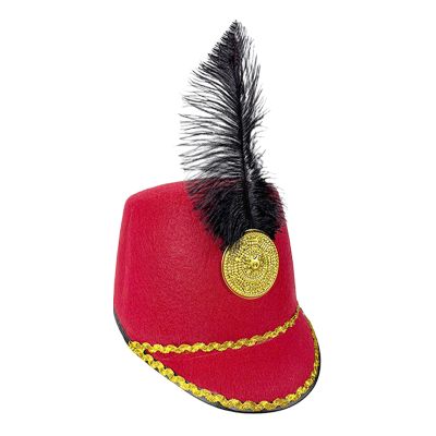 Marching Band Hat,Nutcracker Costume Hat,Soldier Drum Major Hats,Cosplay Apparel For Festival