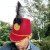 Marching Band Hat,Nutcracker Costume Hat,Soldier Drum Major Hats,Cosplay Apparel For Festival view 2