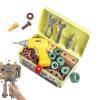 Drill Toy - Educational Drill Tool Set, Learning Construction Kit, Child-Friendly Design with Safe Components, STEM Activity Toy for Creativity, Hand-Eye Coordination, Problem-Solving, and Playtime