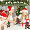 Christmas Craft Kits Gingerbread Man Air Dry Clay Kit DIY Christmas Modeling Clay for Kids Age 3+ for Birthday School Winter Party view 3