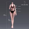1/6 Scale Female Body,12inch Anime Girl Body Super Flexible Seamless Figure Large Bust Body with Detachable Feet Collection (Normal Skin, Makeup Version) view 2