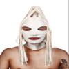 AiCc stylists Halloween Latex High Tailed Pony Hood Rubber Mask Wearing Latex Hair Cosplay (White, M) view 2