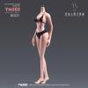1/6 Scale Female Body,12inch Plump Girl Body Super Flexible Seamless Figure Large Bust Body with Detachable Feet Collection (Pale Skin, Normal Version) view 3