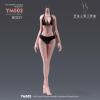 1/6 Scale Female Body,12inch Plump Girl Body Super Flexible Seamless Figure Large Bust Body with Detachable Feet Collection (Pale Skin, Normal Version) view 4