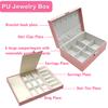 Jewelry Box with Hair Accessories for Girls, Hair Clips/Barrettes/Hair Ties/Bows/Toy Rings/Bracelets/Earrings/Hair Ropes/Hair Elastics, Gift Toys for Teen, Girls aged 4 5 6 7 8-12 view 3