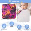 WELLDAY Tropical Palm Repeat Baby Towel Ultra Soft Hooded Towels for Babies - Ultra Absorbent Cotton Bath Towels 35x35 Inch view 4