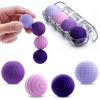 Bomeiyi Silicone Magnetic Balls Fidget Toys for Adults & Teens, Stress Relief Sensory Toys for Help Relieve Stress, Anxiety, Tension, Fingertip Touch Training, Concentration Improvement (Set of 4) view 1