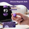 Bomeiyi Silicone Magnetic Balls Fidget Toys for Adults & Teens, Stress Relief Sensory Toys for Help Relieve Stress, Anxiety, Tension, Fingertip Touch Training, Concentration Improvement (Set of 4) view 2