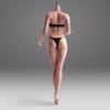 1/6 Scale Female Body,12inch Natural Beauty Body Super Flexible Seamless Figure Large Bust Body with Detachable Feet Collection (Pale Skin, Normal Version) view 4