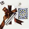 Classic Stainless Steel Handmade Kaleidoscope,5.3 Gentleman Full Visual Natural Agates Gems Crystals and Healing Stones Core Box,Anniversary Birthday Christmas New Year Valentine's Day Present Gift view 4