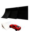 1 PCS Wall-Leaning RC Ramp 75 Jump for 1/18 & 1/24 Scale RC Cars, Lightweight Combinable Stunt Ramp Compatible with Traxxas, Axial, and Redcat Models, Indoor RC Racing Jump Ramp (Black) view 1
