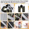 Amyhill Ramadan Eid Mosque Decorations 41 x 44.5 Inch DIY Cardboard Mosque Castle for Home Ramadan Playhouse Corner Activities for Islamic Muslim Home Decor(Black Gold) view 3