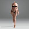 1/6 Scale Female Body,12inch Natural Beauty Body Super Flexible Seamless Figure Large Bust Body with Detachable Feet Collection (Suntan Skin, Makeup Vrersion) view 1
