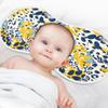 Kigai Tropical Leopard Burp Cloths for Baby 1 PCS Ultra Soft & Absorbent Muslin Burping Cloths Newborn Spit Up Rags for Boys & Girls, 11x22 inch view 4