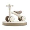 2-in-1Balance Bike Rocker n Ride with Detachable Balance Board Colorful Lights & Music Indoor Outdoor(Brown,No Rocking Board) view 1