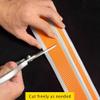 L-Shaped Stair Nose Molding with Strong Adhesive, Waterproof & Freeze-Proof, Flexible Edge Trim for Indoor/Outdoor Use (Gray, 6x3cm) - Durable Stair Nosing Solution view 3